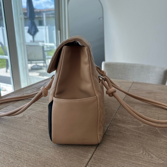 CHANEL Beige Matelasse Cambone Line Shoulder Bag - Picture 3 of 13